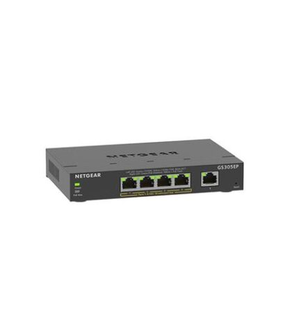 5 Port GB PoE Smart Plus (NET-GS305EP-100NAS) by Netgear - Product Image