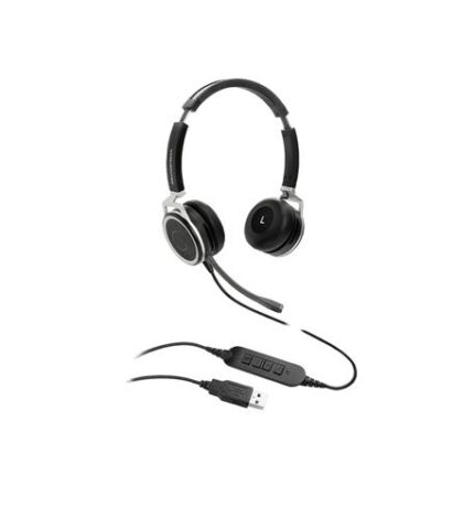 USB Corded Dual Headset (GS-GUV3005) by Grandstream - Product Image