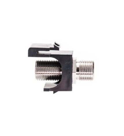 MODULE, F-TYPE, NICKEL PLATED, 3 GHZ, BK (ICC-IC107B9FBK) by ICC - Product Image