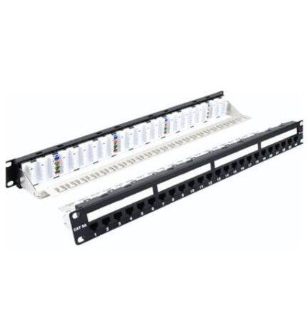 CAT6A PATCH PANEL 24 PORT 1U (WAV-6APP24) by Wavenet - Product Image