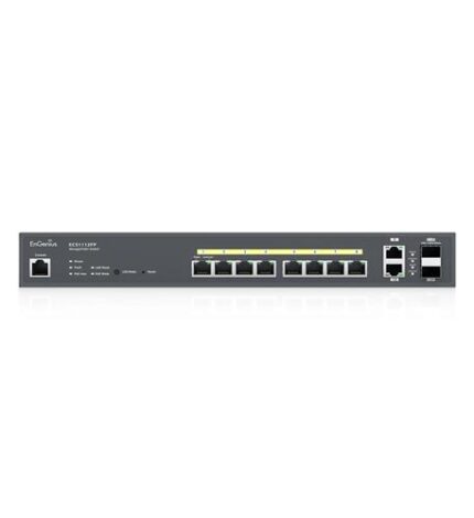 8-Port Cloud Managed 1U Rack-Mount 13" (ENG-ECS1112FP) by EnGenius - Product Image