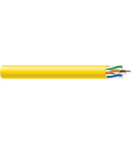 CAT5 CABLE RISER 1000 FT YELLOW (WAV-CAT5-CMR-YL) by Wavenet - Product Image