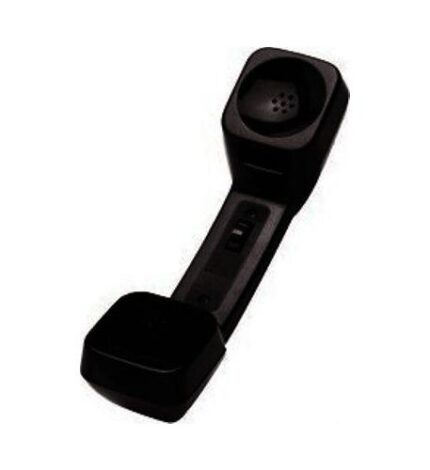 Amplified K Style Handset 50349.001 (W6-KM-NC4-BLK) by Forester Solutions INC - Product Image