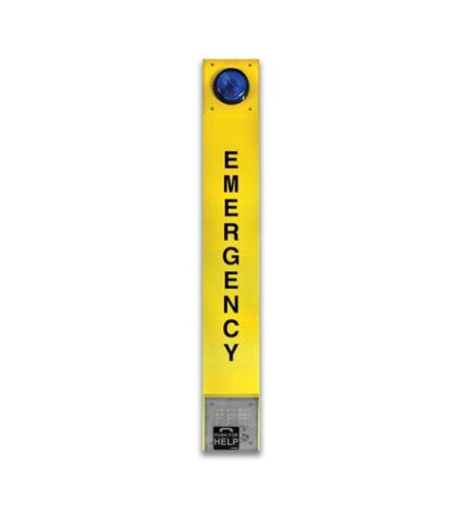 VoIP Yellow Emergency Tower Phone (VK-E-1600-BLTIPEWP) by Viking Electronics - Product Image
