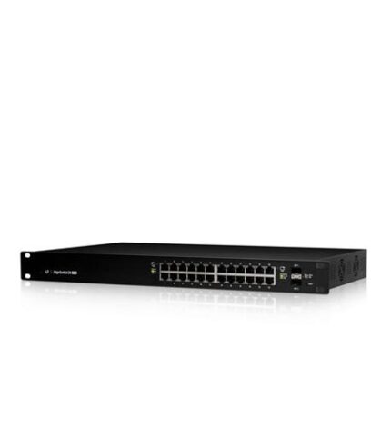 Edgeswitch 24,500W,SFP ports,26gbps,rack (UBI-ES-24-500W) by Ubiquiti - Product Image