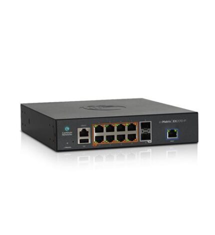 PoE Switch, 8 1G and 2 SFP fiber ports (CAM-MX-EX2010PXA-U) by Cambium Networks - Product Image