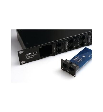 MODULAR FRAME 6 PORT WALL MOUNT (ITW-RM-6MPVD) by ITW Linx - Product Image