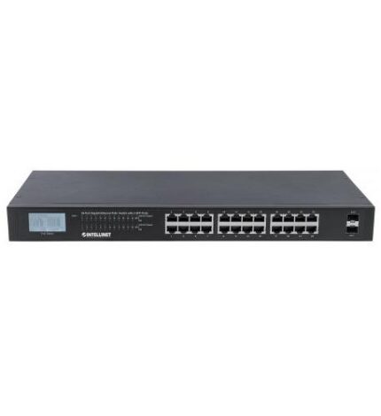 24-Port Gigabit Ethernet PoEplus Switch (ITL-561242) by Intellinet - Product Image
