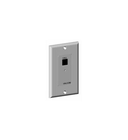 Call in switch w/volume control, white (VC-V-2991-W) by VALCOM - Product Image