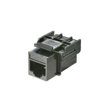 MODULE, COUPLER, CAT 5e 25 PK, BLACK (ICC-IC107C5CBK) by ICC - Product Image