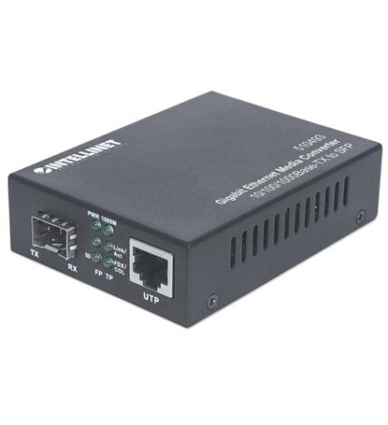 Gigabit Ethernet to SFP Media Converter (ITL-510493) by Intellinet - Product Image