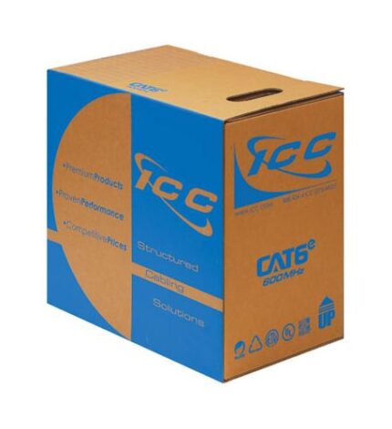 CAT6e CMP PLENUM CABLE YELLOW (ICC-ICCABP6EYL) by ICC - Product Image
