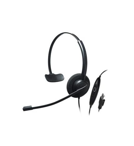 Single Ear, Noise Cancelling USB Headset (ADD-CRYSTAL-SR2731) by ADDASOUND - Product Image