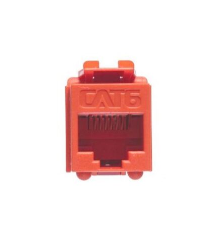 MODULE, CAT 6, EZ, 25 PK, ORANGE (ICC-IC107L6COR) by ICC - Product Image