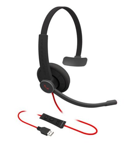Economical Monuaral USB/UC Headset (ADD-EPIC-301) by ADDASOUND - Product Image