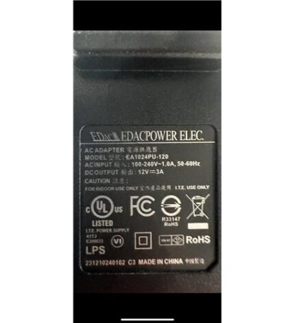 2900A or E POWER ADAPTER FOR USA (EDGE-2900A-PWBK-US-S) by Ribbon Communications - Product Image