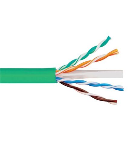 CAT6e CMP PLENUM CABLE GREEN (ICC-ICCABP6EGN) by ICC - Product Image