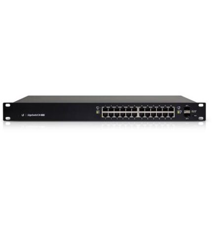 Edgeswitch 24,500W,SFP ports,26gbps,rack (UBI-ES-24-500W) by Ubiquiti - Product Image