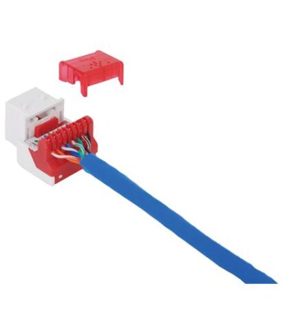 MODULE, CAT 6, EZ, WHITE (ICC-IC1078L6WH) by ICC - Product Image