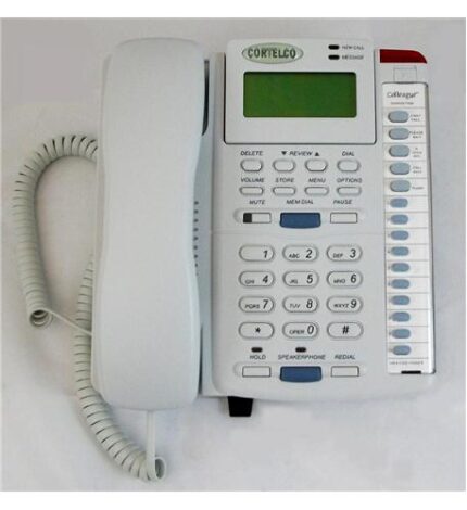 220021-TP2-27E Colleague w/ CID - Frost (ITT-2200FROST) by Cortelco - Product Image