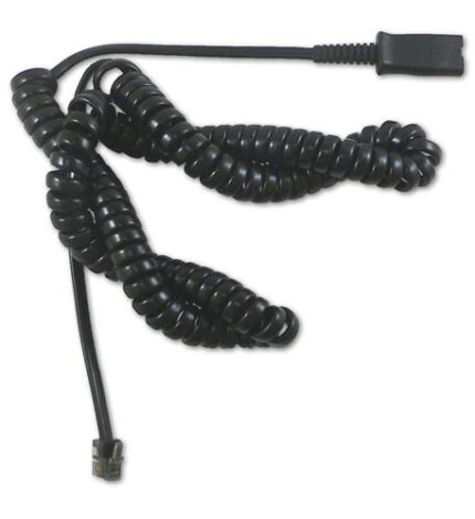 Polaris QD to Modular Cord U10P 27190-01 (PL-784Q5AA) by Plantronics - Product Image