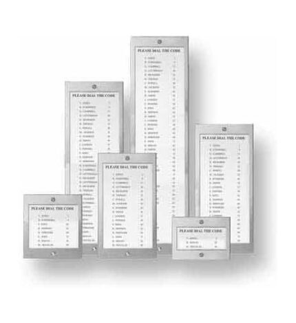 Viking 32 Name Stainless Steel Directory (VK-D32) by Viking Electronics - Product Image