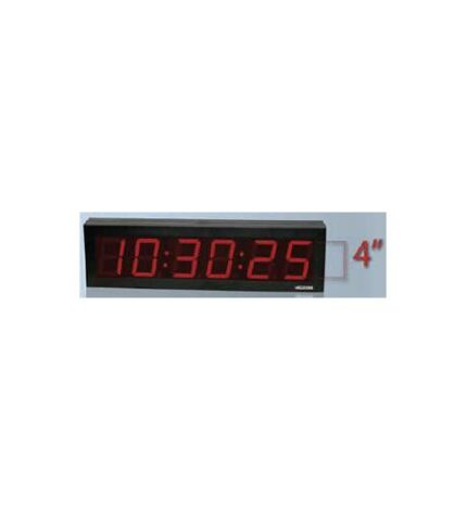 IP PoE 6 Digit, 4 inch Digital Clock, Do (VC-VIP-D640ADS) by VALCOM - Product Image