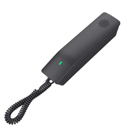 Compact Hotel Phone w/built-in WiFi - Bk (GS-GHP611W) by Grandstream - Product Image