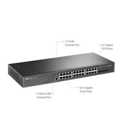 JetStream 24-Port Gigabit L2 Switch (TL-SG3428) by TP Link - Product Image