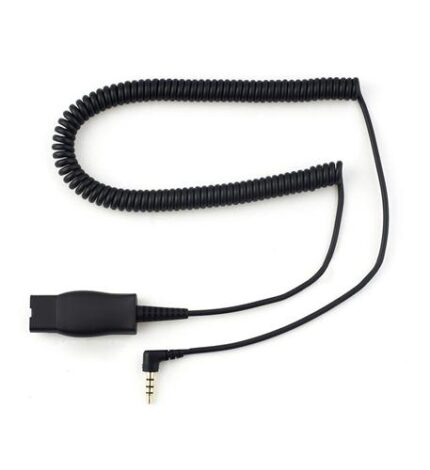 QD to 3.5mm 4 pin for iPhone (ADD-DN1006) by ADDASOUND - Product Image