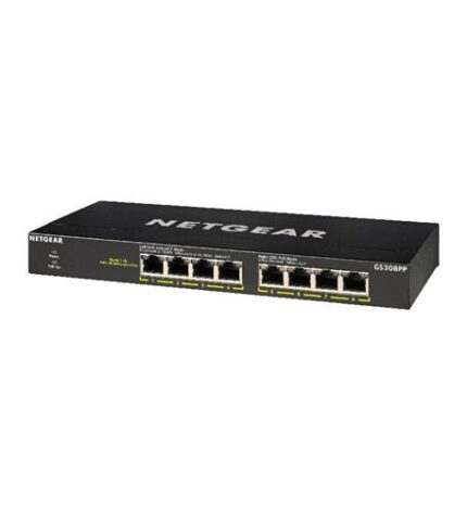 8 Port Gig Unmanaged PoE (NET-GS308PP-100NAS) by Netgear - Product Image