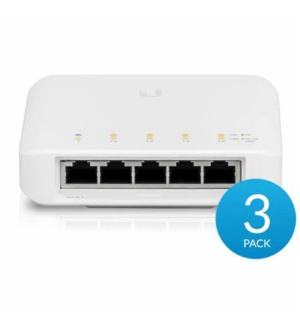 UNIFI SWITCH FLEX 3 PACK (UBI-USW-FLEX-3) by Ubiquiti - Product Image