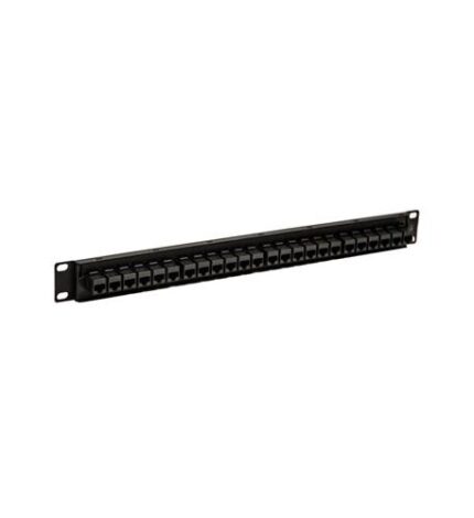 PATCH PANEL,CAT 6, FEED-THRU 24-P,1RMS (ICC-ICMPP24CP6) by ICC - Product Image