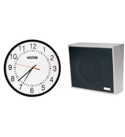IP CLK/SPK WALL ANALOG 12in IC (VC-VIP-4171-A12-IC) by VALCOM - Product Image