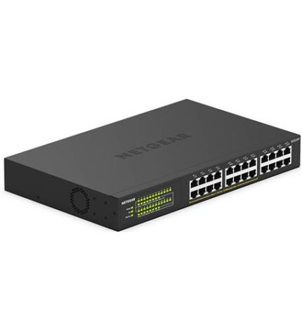 24-port Gigabit Ethernet Unmanaged PoE+ (NET-GS324P-100NAS) by Netgear - Product Image