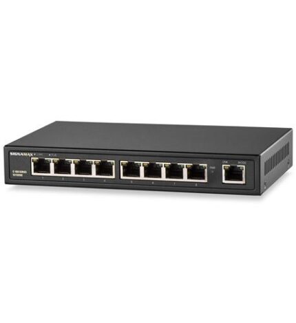 C-100 8 Port Fast Ethern PoEplus Switch (SIG-FO-SC10090) by SIGNAMAX CONNECTIVTY - Product Image