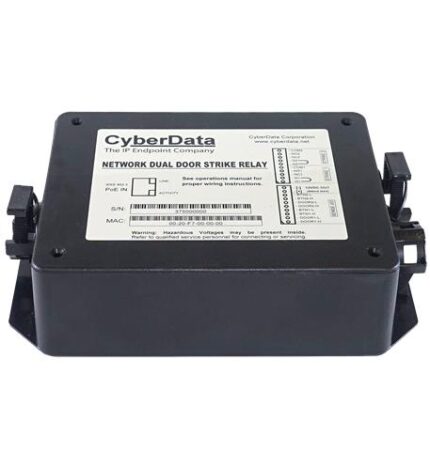 Network Dual Door Strike Relay (CD-011375) by CyberData - Product Image
