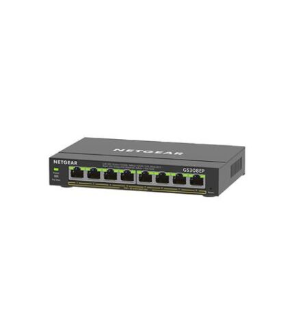 8 Port GB PoE Smart Plus (NET-GS308EP-100NAS) by Netgear - Product Image