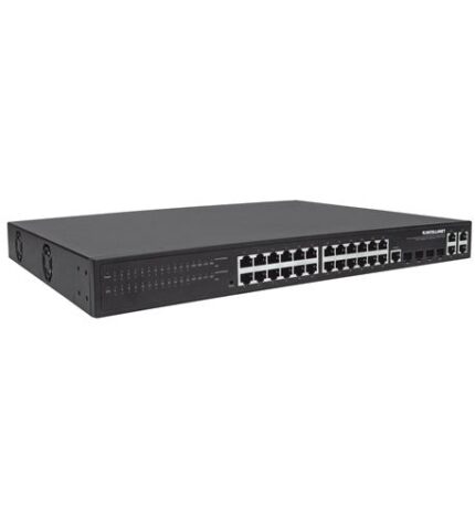 24-Port Gb Ethernet PoEplus  Web-Manage (ITL-561426) by Intellinet - Product Image