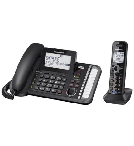 2-Line Corded Cordless, Link2Cell, ITAD (KX-TG9581B) by Panasonic Consumer - Product Image