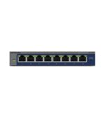 NET-GS108E-400NAS – 8-Port Gigabit Ethernet Plus Switch - Product Image