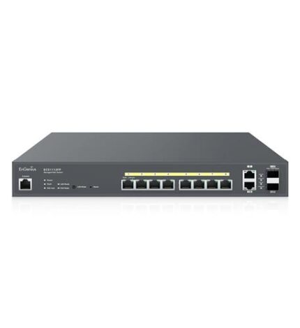8-Port Cloud Managed 1U Rack-Mount 13" (ENG-ECS1112FP) by EnGenius - Product Image