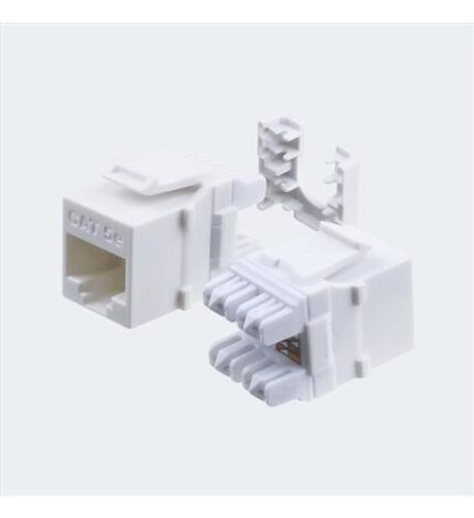 WAV-HD-5EKSJWH-S – CAT5E JACK HD WHITE - Product Image