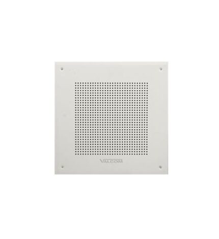 IP Square 8 Inch Speaker WH (VC-VIP-418A-IC) by VALCOM - Product Image