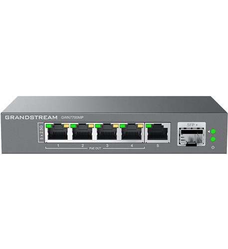 GS-GWN7700MP – Unmanaged 2.5 MultiGigabit Switch with 5 - Product Image