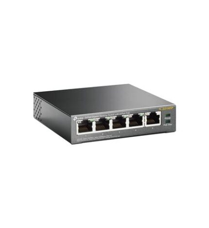 TL-SG1005P – 5-Port Gig Desktop Switch 4-Port POE+ - Product Image