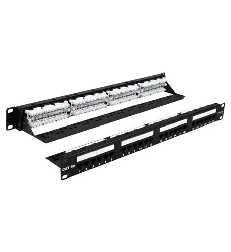 CAT5E PATCH PANEL 24 PORT WAV-5EPP24 – CAT5E PATCH PANEL 24 PORT - Product Image