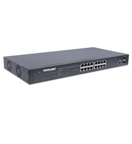16 PORT GIGABIT POE+ MGD SWITCH (ITL-561198) by Intellinet - Product Image
