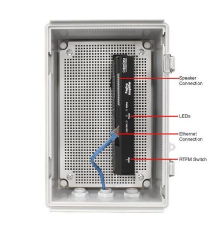 SIP Loudspeaker Amplifier PoE (CD-011405) by CyberData - Product Image