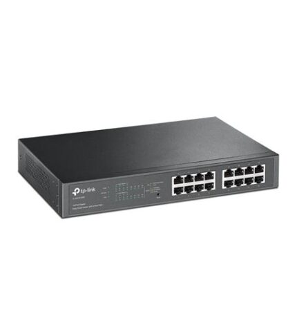 16-Port Gigabit Easy Smart Switch, 8 POE (TL-SG1016PE) by TP Link - Product Image